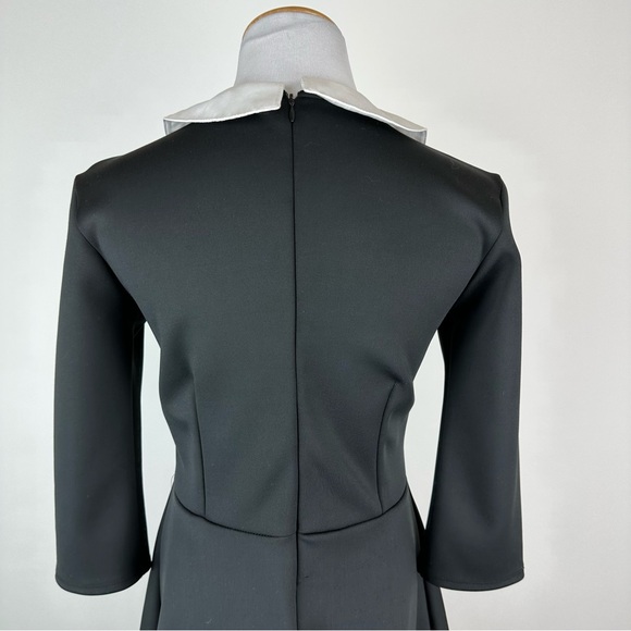 Disney Minnie by Koton Minnie Mouse Black White Fit and Flare Dress Medium - Picture 9 of 11